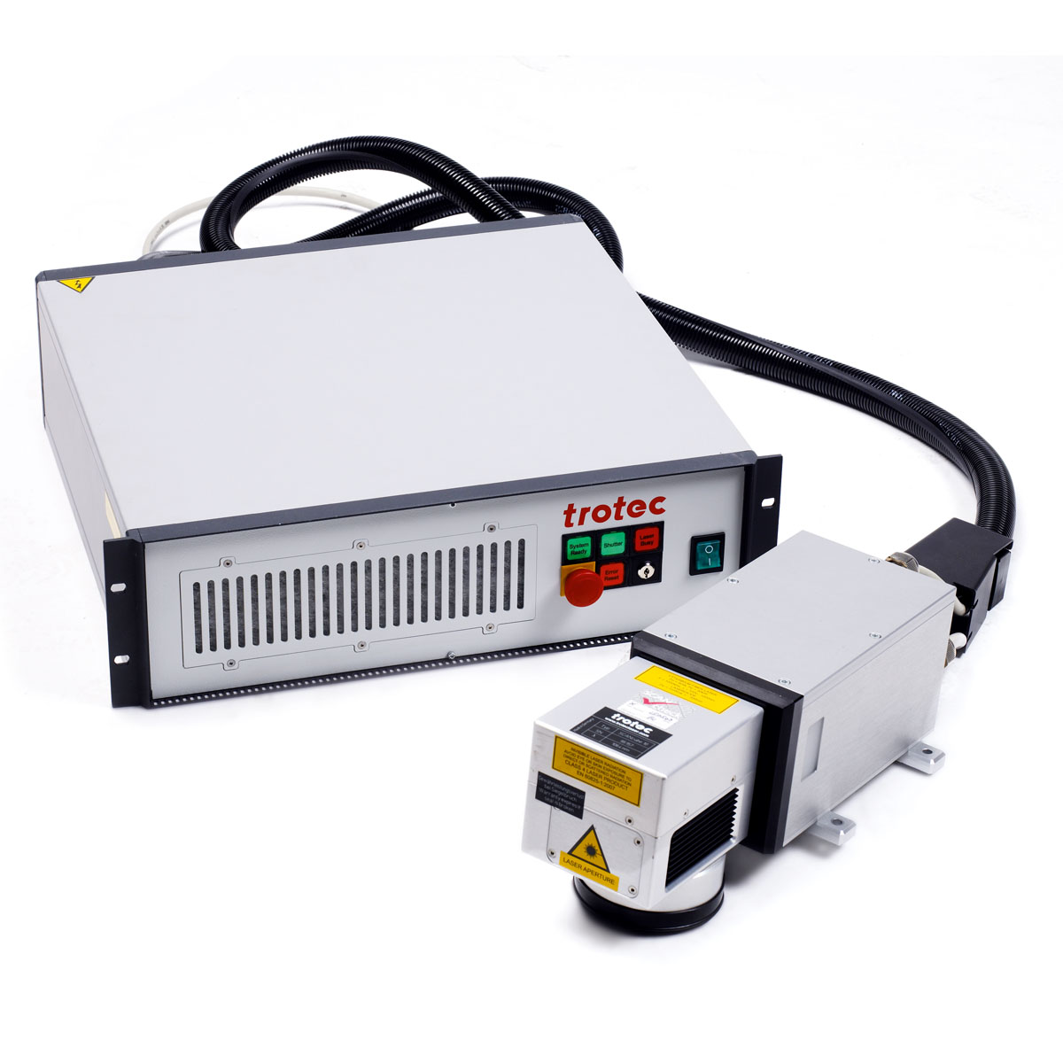 Trotec Speedy 300 flexx - combined CO2 and fiber laser - Lasery Trotec a  Shine Fiber