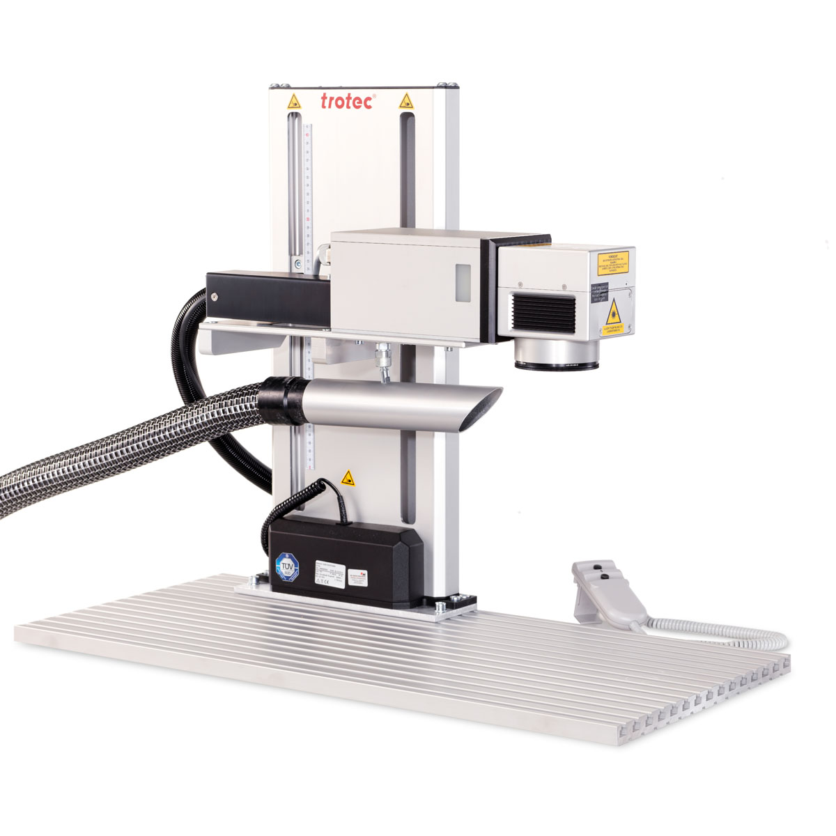 Trotec Speedy 300 flexx - combined CO2 and fiber laser - Lasery Trotec a  Shine Fiber