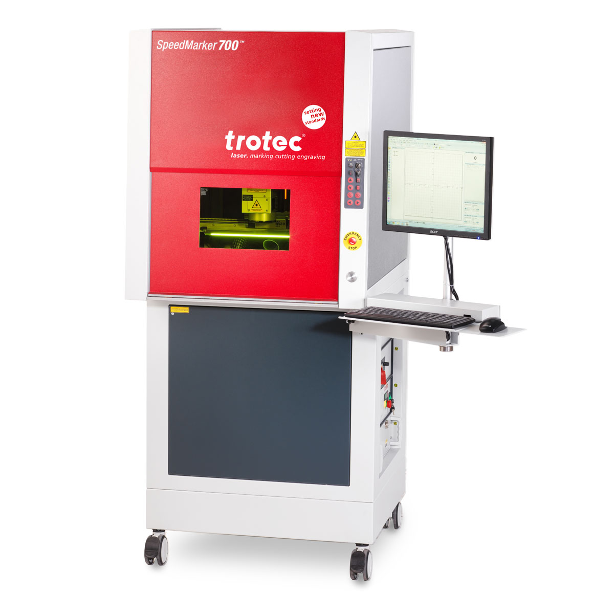 Trotec SpeedMarker 700 – průmyslový CO2 nebo vláknový laser