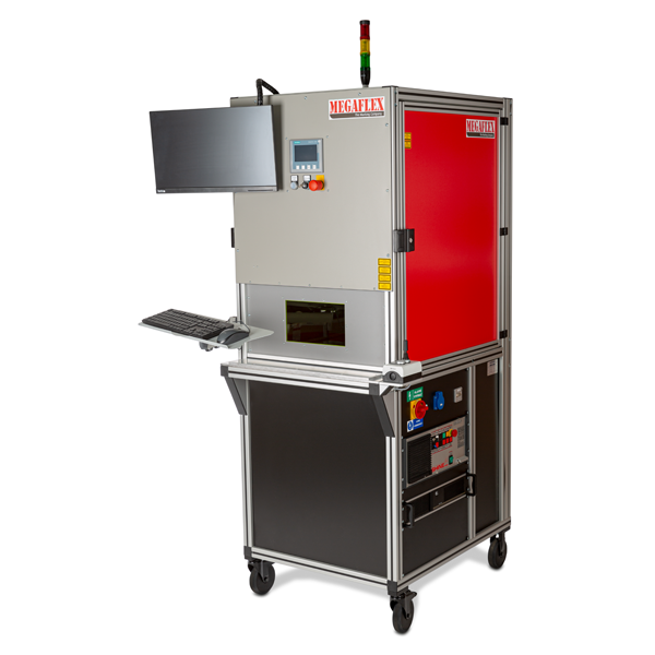 Megaflex SERVANT 1000F - workstation for integration of fiber or CO2 lasers