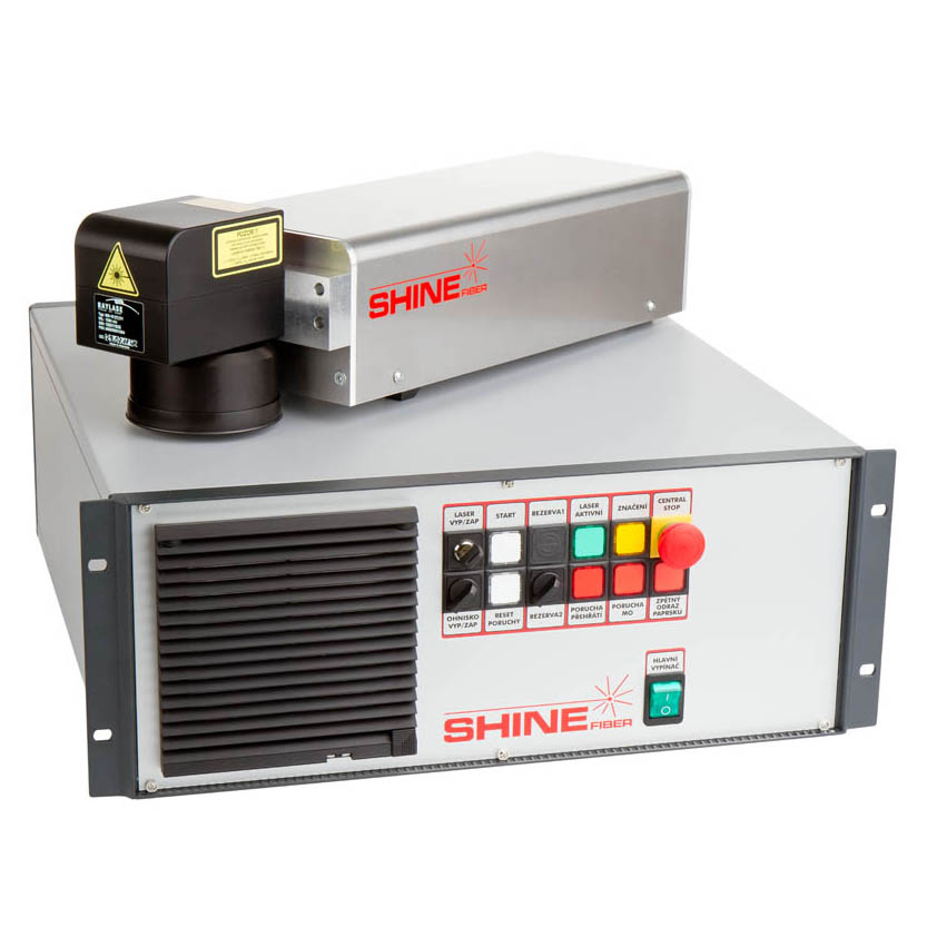 SHINE II Fiber OEM - vláknový průmyslový laser pro značení kovů a plastů