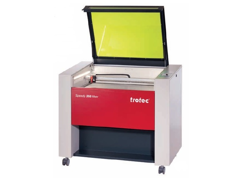 Lasery Trotec a Shine Fiber | Trotec Speedy 360 fiber – vláknový laser pro značení kovů a ...