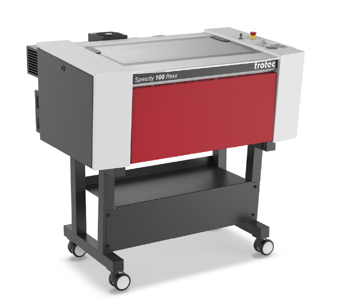 Trotec Speedy 100 flexx - combined CO2 and fiber laser