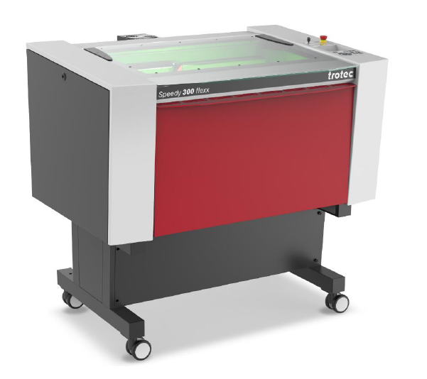 Trotec Speedy 300 flexx - combined CO2 and fiber laser