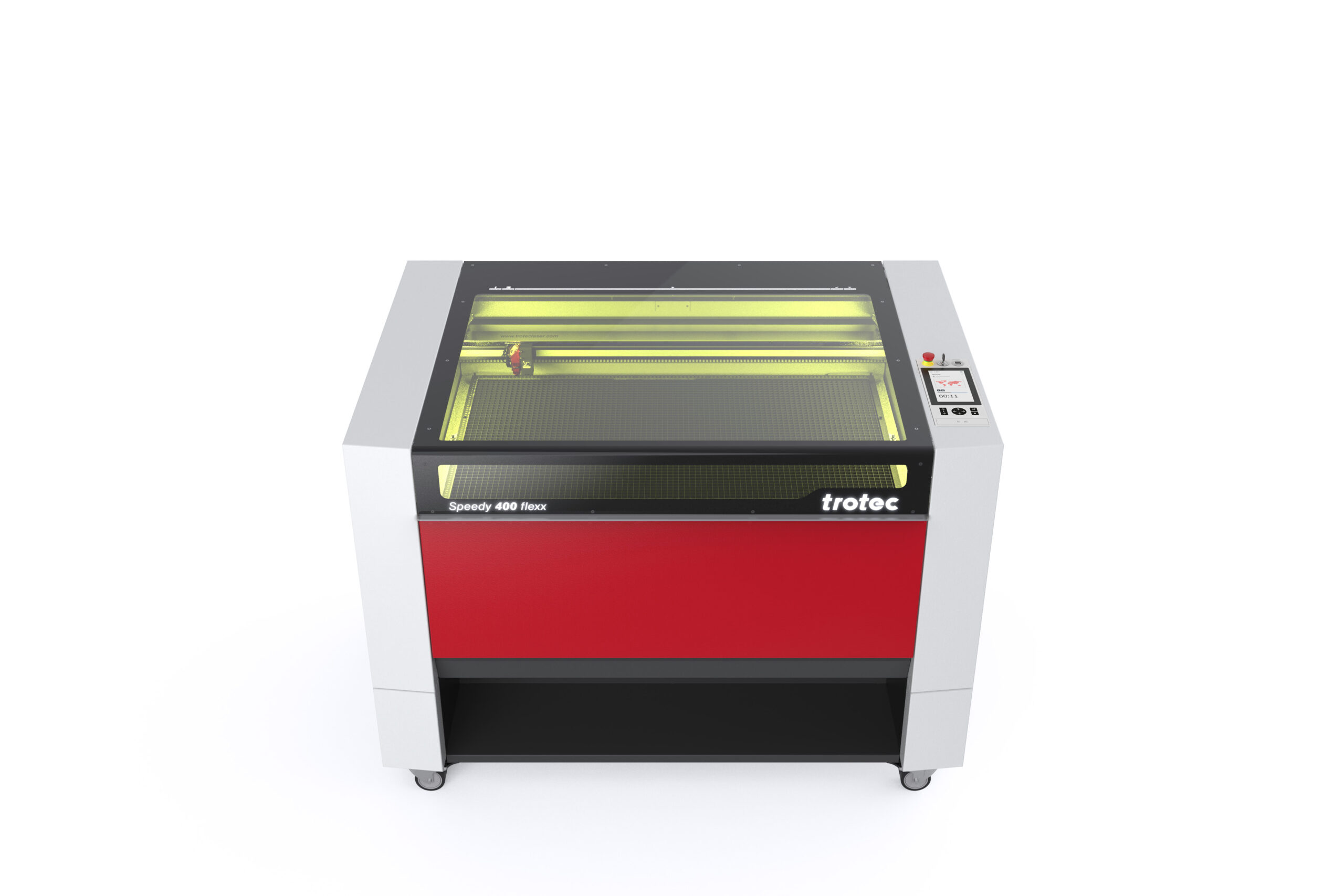 Trotec Speedy 400 flexx Run On Ruby - kombinovaný CO2 a vláknový laser