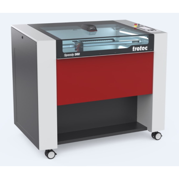 Trotec Speedy 300 flexx - combined CO2 and fiber laser - Lasery Trotec a  Shine Fiber